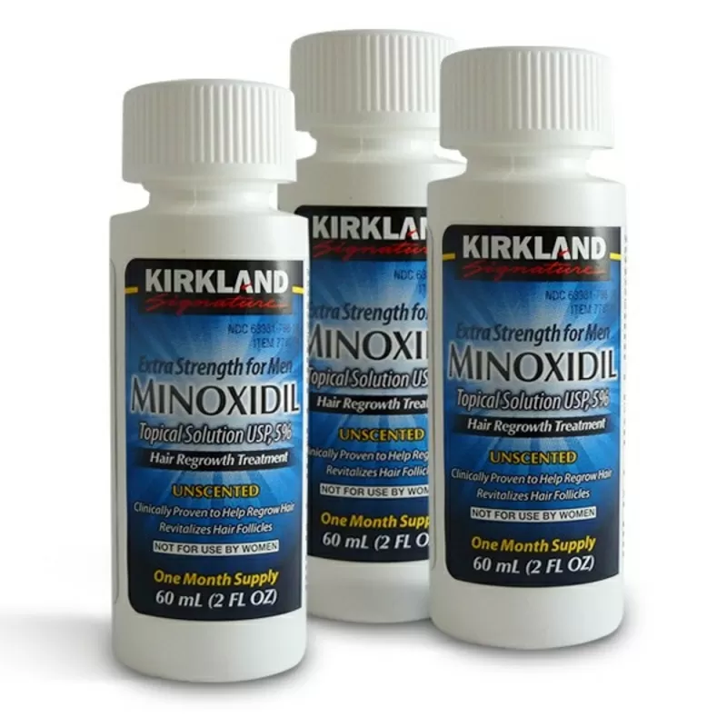 Kirkland 5% Minoxidil,  60мл. Для восстановления волос. Миноксидил 6